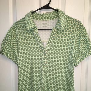 Sonoma 3 button collar shirt